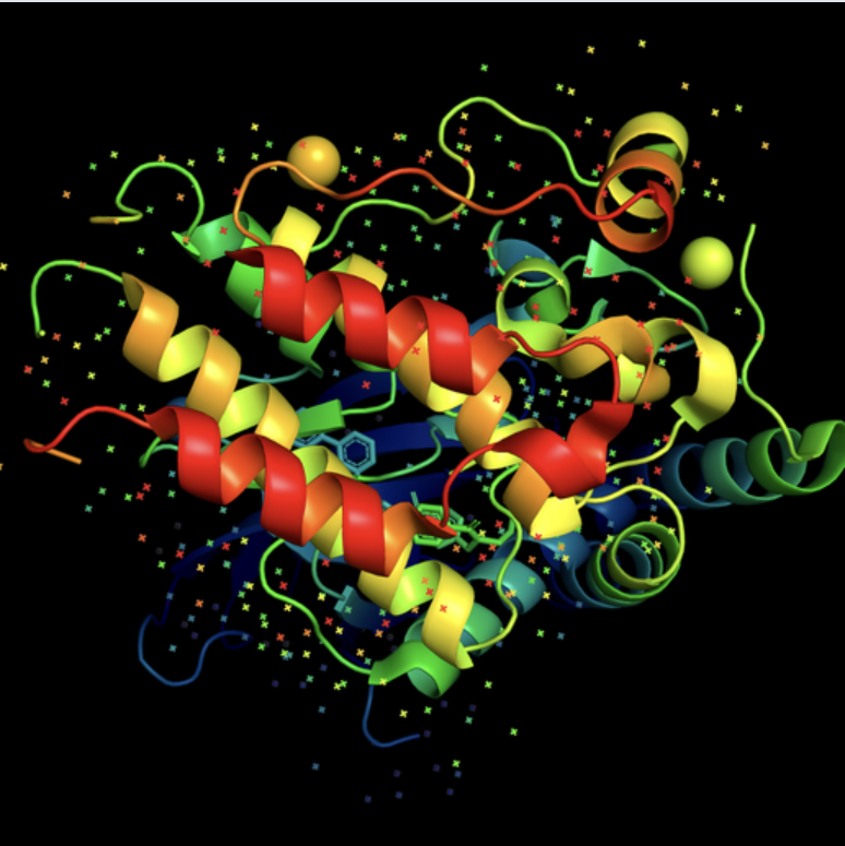 Protein structure and molecular interaction visual